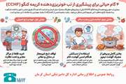 اینفوگرافی:4 گام حیاتی برای پیشگیری از تب خون ریزی دهنده کریمه کنگو